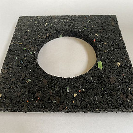 Vaste onderplaat RC 14 - 120x120x10