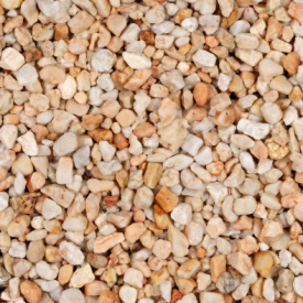 Zak 20 kg Taunuskwarts geel 7-12 mm Rond getrommeld