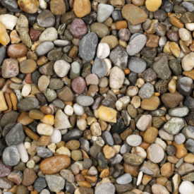 Zak 20 kg Moräne (Duitsland) 8-16 mm Rond naturel