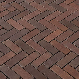 Gebakken DF60 Novara Antica Rood Bruin Genuanceerd