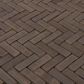 Gebakken DF80 loreto paars-bruin bont