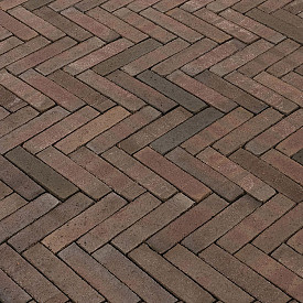 Gebakken WF80 peraldo rood-bruin bont