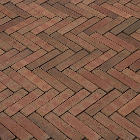 Gebakken WF80 lumino rood-paars bont