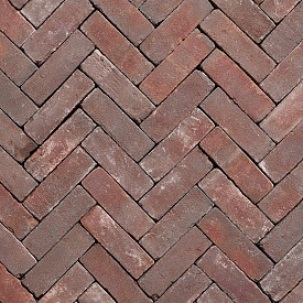 Gebakken DF80 Ruston getrommeld rood paars bezand Natura