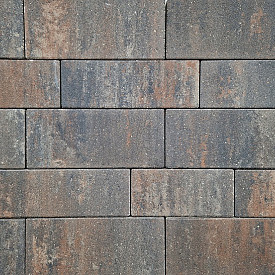 Patio straight exclusive 7 cm tricolore