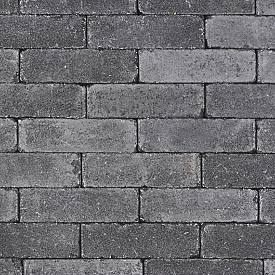 Stonique trommel dikformaat 6 cm Antraciet