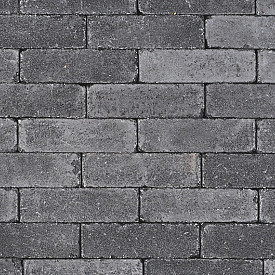 Stonique trommel dikformaat 8 cm antraciet