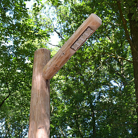 ALTO - 180/200x3100mm + 900mm ingraven - Kastanje - 2.200K - Kabel