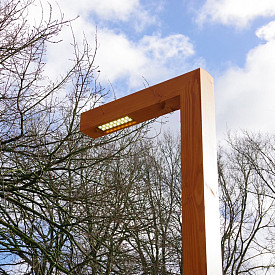 ANGELO - 140x140x4000mm PH08 - Accoya - Amber - Kabel