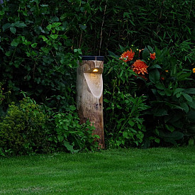 BOSCO Solar - 180/200x650mm + 600mm ingraven - Kastanje - 4.000K