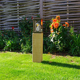 FARO - 140x140x720mm + 500mm ingraven - Accoya - Kabel