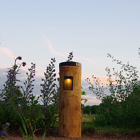 PIATTO Solar - 180/200x650mm + 600mm ingraven - Kastanje - Amber