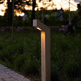 PUNTO - 70x120x500mm + 600mm ingraven - Cumaru - 2.200K - Kabel