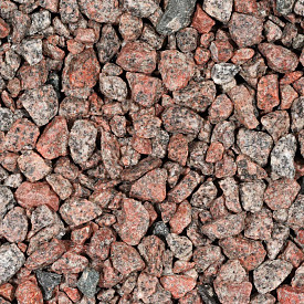 Zak 20 kg Schots granietsplit (Granietsplit rose/rood) 8-16 mm