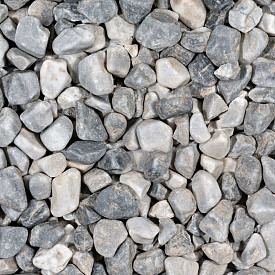 Zak 20 kg Icy Blue grind 8-16 mm Rond getrommeld