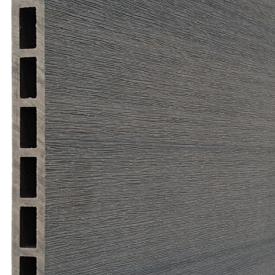 WPC Premium fence board Dark Grey 21x310mm (wb 300mm) L-178cm