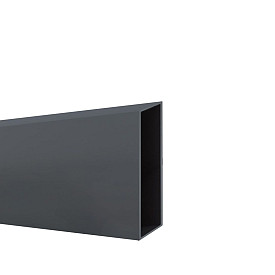 Boston alu rhombus profiel L-178cm 21x75mm RAL7016