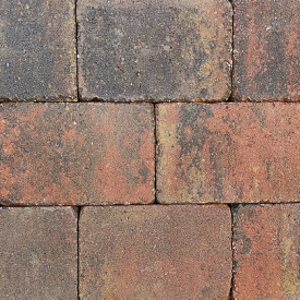 Stonique trommel 20x30x6 cm oud bruin