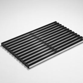 Schoonloper borstelprofiel zwart 100x50 cm