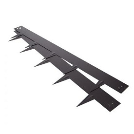 Multi-Edge kantopsluiting 100 x 17,5 x 0.15 cm Zwart