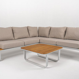 Loungeset Capri Frost White/Beige