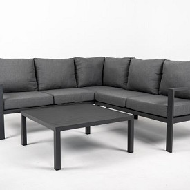 Loungeset Hawaii Smoked Grey/Dark Grey