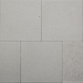 Tuintegel 40x40x5cm Grijs Mini Facet