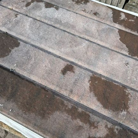 Betonbiels 12x20x120 cm Bruin/Zwart OP=OP