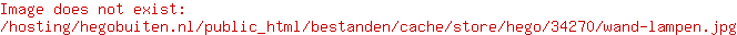 Wand lampen