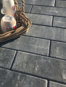 Strakke bestrating